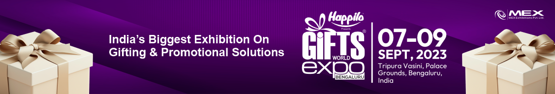 Gifts World Expo 2023 - Bengaluru Edition, Bangalore, Karnataka, India