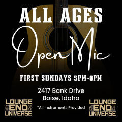 All Ages Open Stage - hosted by Treasure Valley Music Store