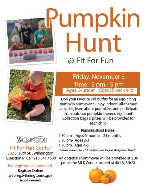 Fit For Fun's Pumpkin Hunt, Wilmington, North Carolina, United States