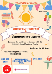 End of Summer Fair and Community Fun day