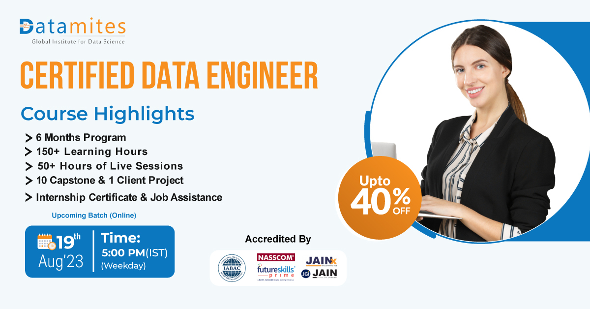Certified Data Engineer Course In Hyderabad, Online Event