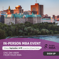 Access MBA In-Person Event | Ottawa