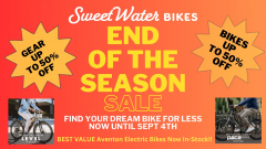 End of The Season Bike Sale
