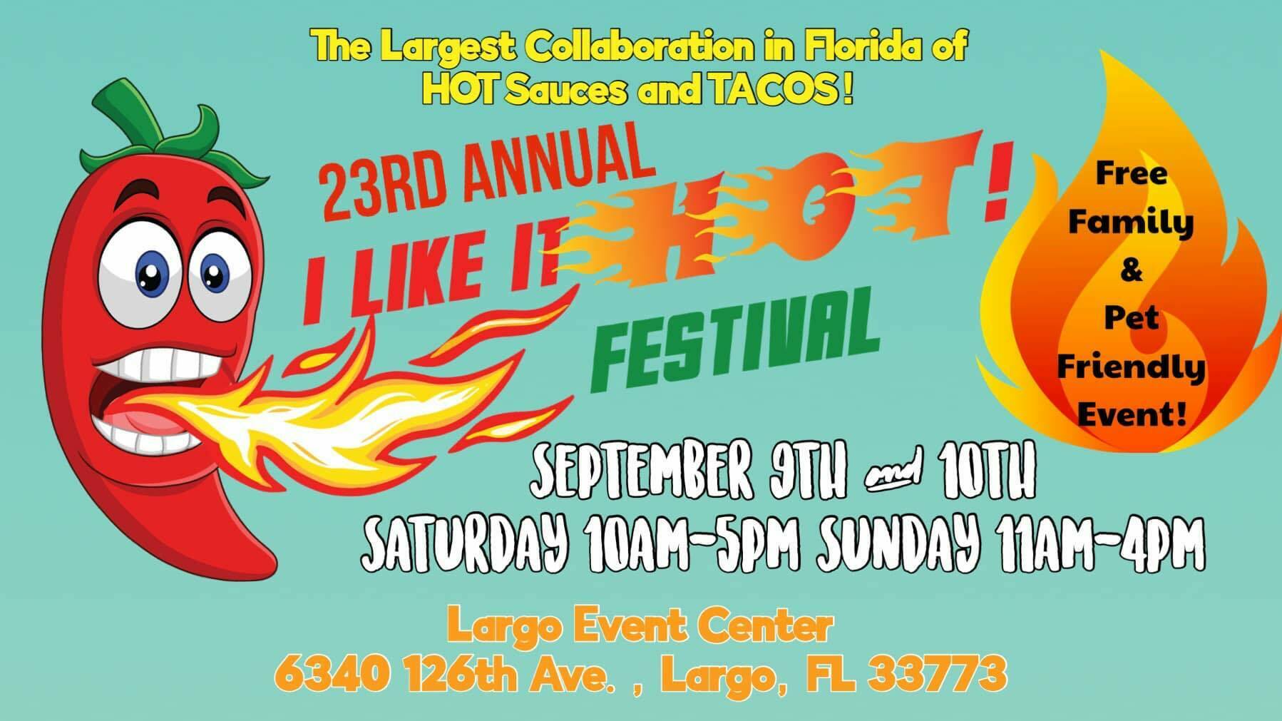 23rd Annual I Like it HOT! Festival, Largo, Florida, United States