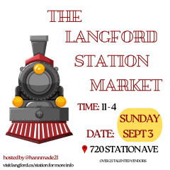 The Langford Station Sunday Market September 3rd