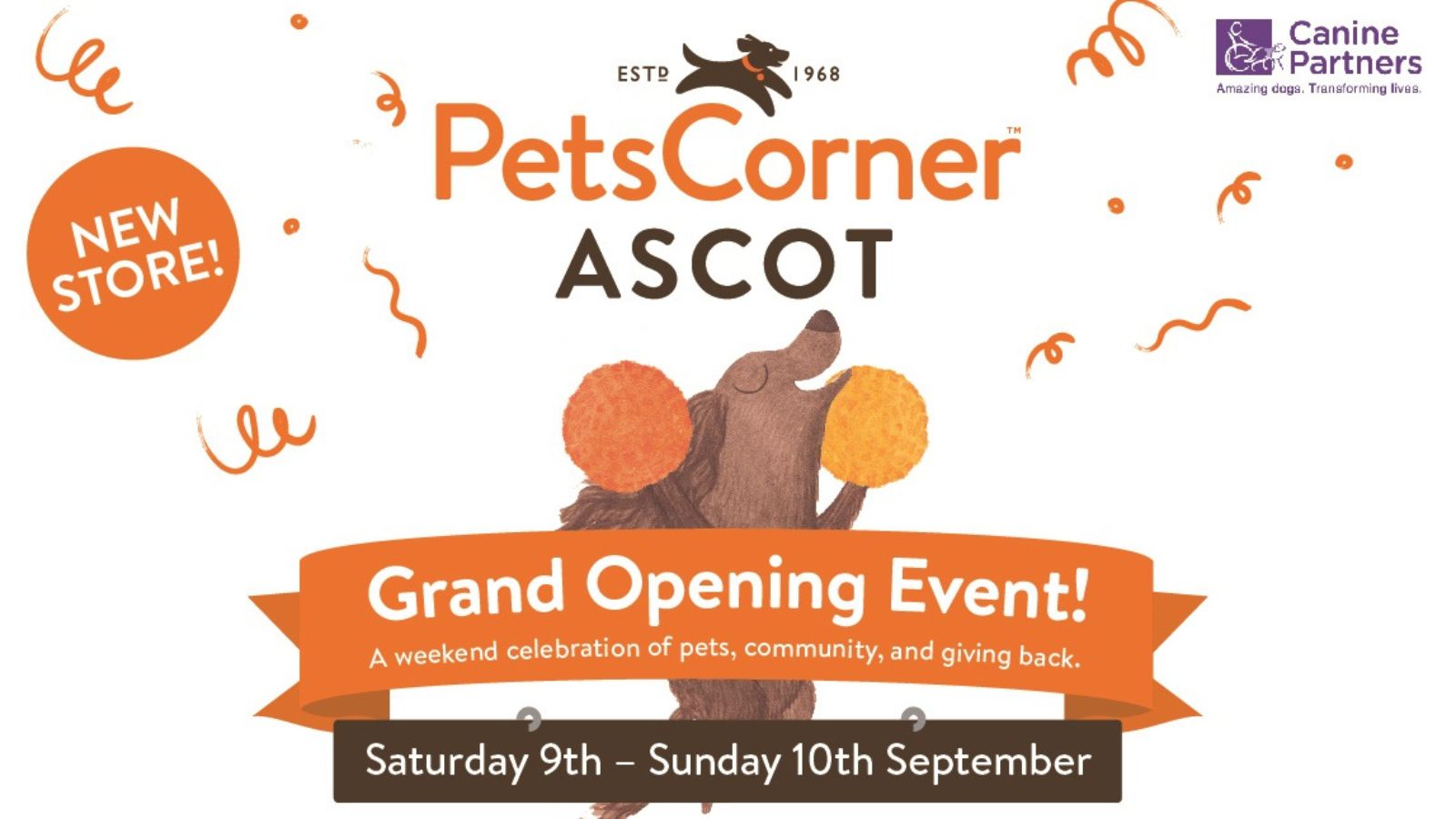 Grand opening of Pets Corner Ascot: A weekend celebration of pets, community, and giving back, Ascot, England, United Kingdom