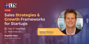 Sales Strategies & Growth Frameworks For Startups, Online Event