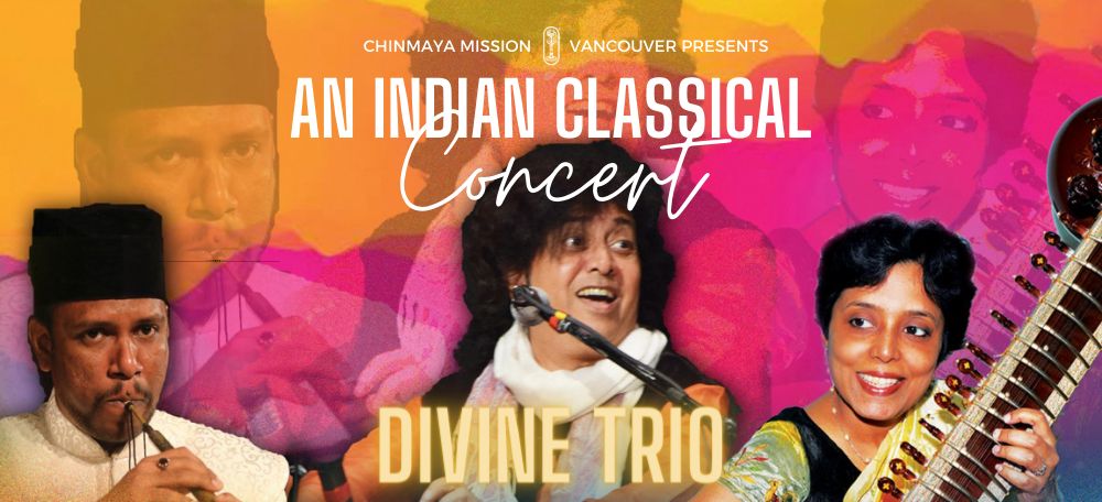 Divine Trio: An Indian Classical Concert, Burnaby, British Columbia, Canada