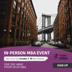 Access MBA In-Person Event | New York City
