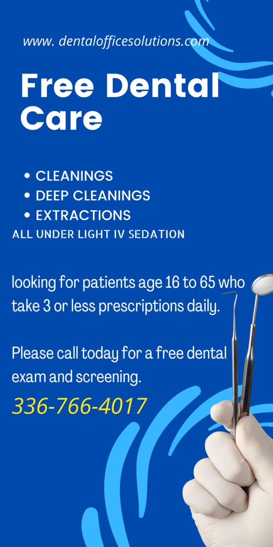 Free Dental Care, Winston-Salem, North Carolina, United States