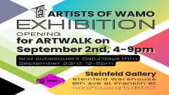 Steinfeld Gallery and Studios 1st Saturday ArtWalk September 2