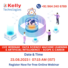 Free Online Webinar on Data Science on August 23, 2023 @ 7:15 AM (IST)!