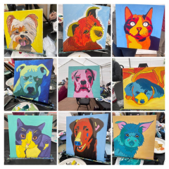 Paint Your Pet - Warhol Style!