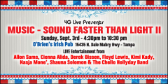 4G LIVE PRESENTS: MUSIC - SOUND FASTER THAN LIGHT II