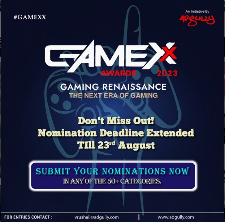 GAMEXx 2023 - GAMING RENAISSANCE THE NEXT ERA OF GAMING, Gurgaon, Haryana, India