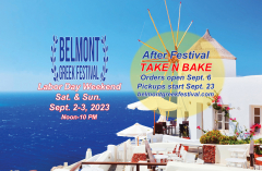 Belmont Greek Festival And Take N Bake