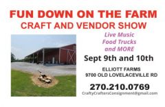 FUN DOWN ON THE FARM CRAFT AND VENDOR SHOW