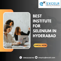 best institute for selenium in hyderabad