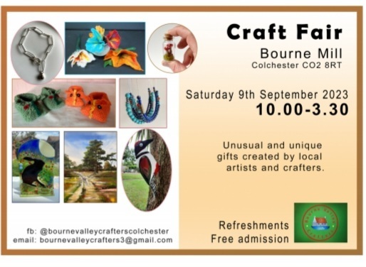 Bourne Valley Crafters Autumn Craft Fair, Colchester, England, United Kingdom