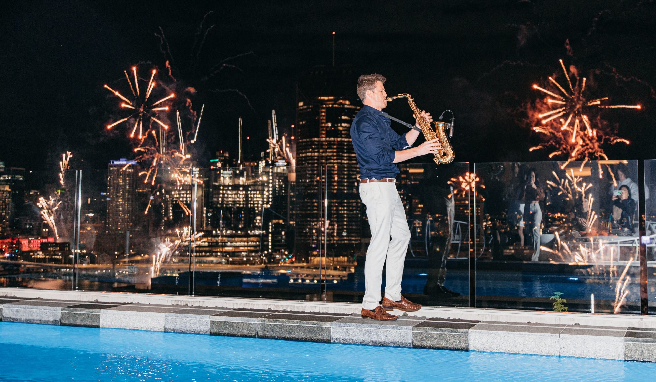 Celebrate Under the Stars: Unforgettable Rooftop Function at LINA Rooftop, Where River Fire Lights Up the Sky!, South Brisbane, Queensland, Australia