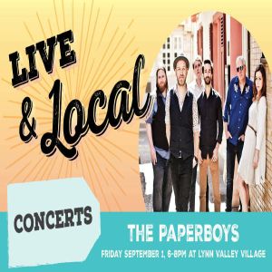 Live And Local Concert: The Paperboys, North Vancouver, British Columbia, Canada