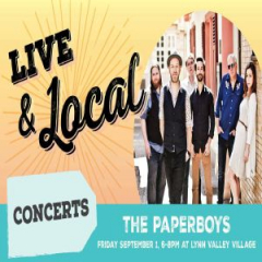 Live And Local Concert: The Paperboys
