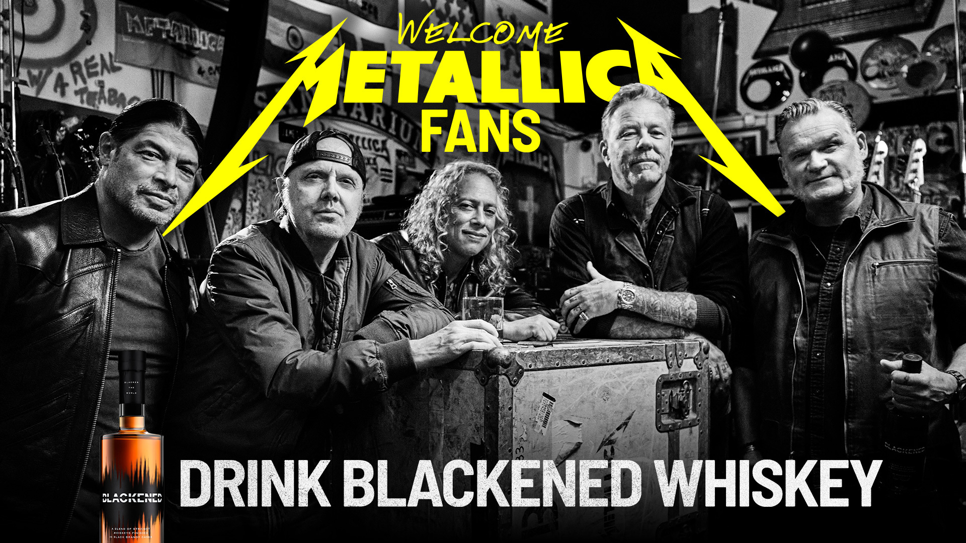 Blackened Whiskey from Metallica and Rob Dietrich (Master Distiller), Phoenix, Arizona, United States
