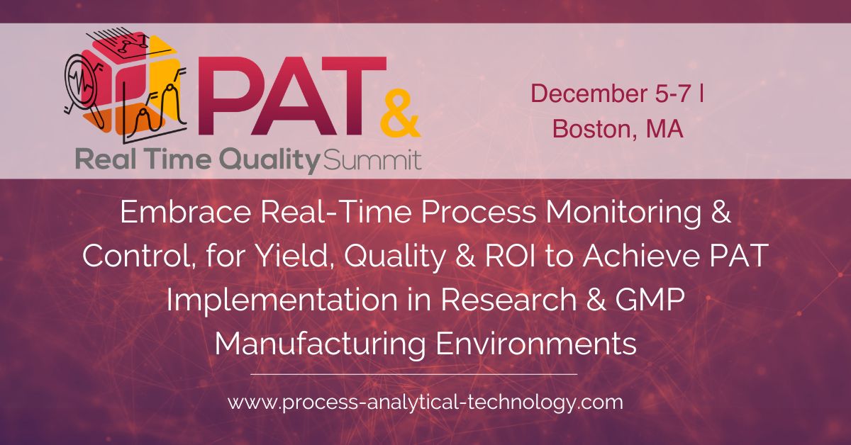 2nd PAT and Real Time Quality, Boston, Massachusetts, United States