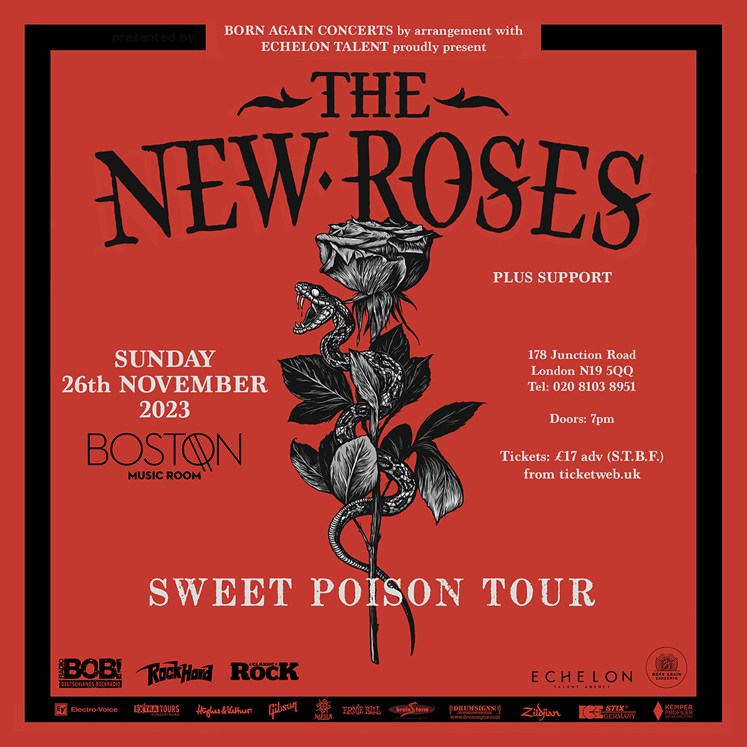 THE NEW ROSES at Boston Music Room - London, London, England, United Kingdom