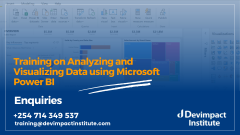 Training on Analyzing and Visualizing Data using Microsoft Power BI