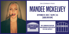 Comedy @ Commonwealth Presents: MANDEE MCKELVEY