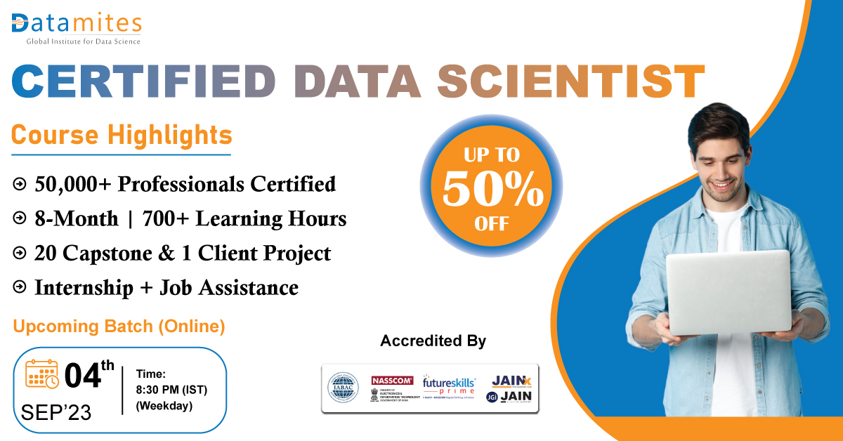 Certified Data Scientist Course in UK, Online Event