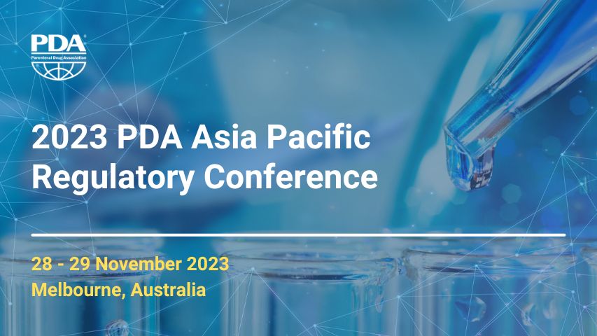 2023 PDA Asia Pacific Regulatory Conference, East Melbourne, Victoria, Australia