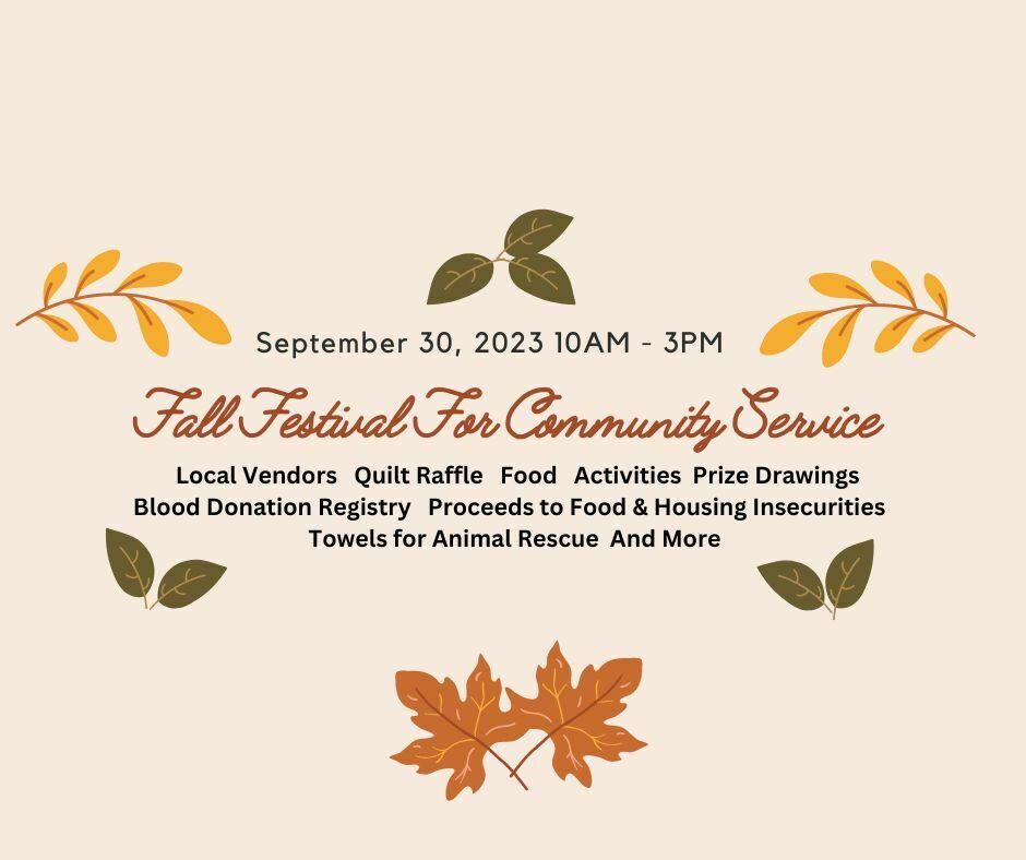 Fall Festival For Community Service, Coopersburg, Pennsylvania, United States