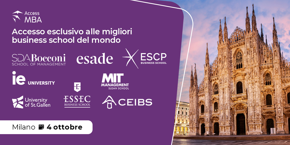 Accesso Esclusivo alle Migliori Business School del mondo Fatti notare al prossimo evento Access MBA vicino a te!, Milan, Lombardia, Italy