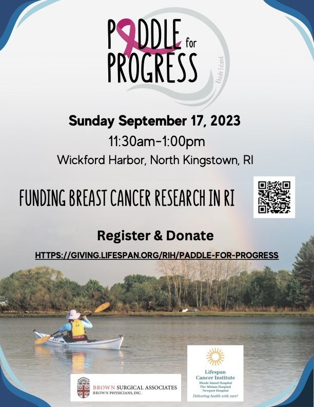 Paddle for Progress  - for breast cancer research in RI!, North Kingstown, Rhode Island, United States