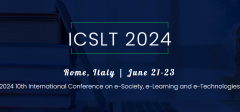 2024 10th International Conference on e-Society, e-Learning and e-Technologies (ICSLT 2024)
