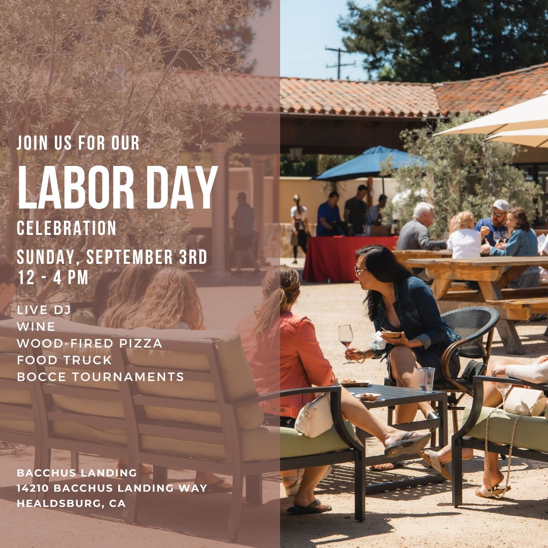 Labor Day Weekend Celebration at Bacchus Landing, Healdsburg, California, United States