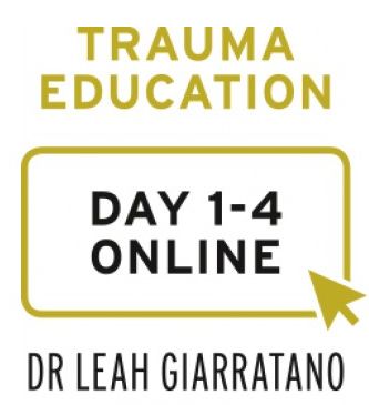 Treating PTSD and Complex Trauma (Day 1-4) with Dr Leah Giarratano International online on-demand, Online Event