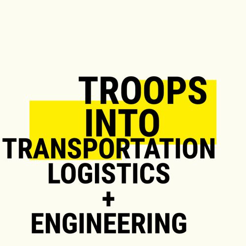 Troops into Transportation Logistics and Engineering, Chippenham, England, United Kingdom
