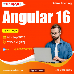 Free Online Demo On Angular 16 - Naresh IT