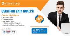 Certified Data Analyst Training in Bangalore