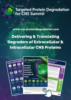 Targeted Protein Degradation for CNS, Boston, Massachusetts, United States
