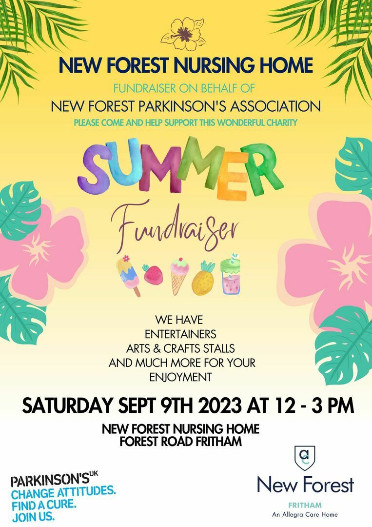 New Forest Nursing Home Fundraiser in aid of the New Forest Branch of Parkinson's UK, Lyndhurst, England, United Kingdom