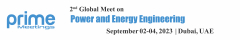 2nd Global Meet on Power and Energy Engineering