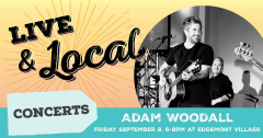 Live and Local Concert: Adam Woodall Band