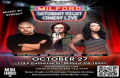 Adrienne iapalucci, Carmen Lynch, Michael Brigante At The Milford Theater