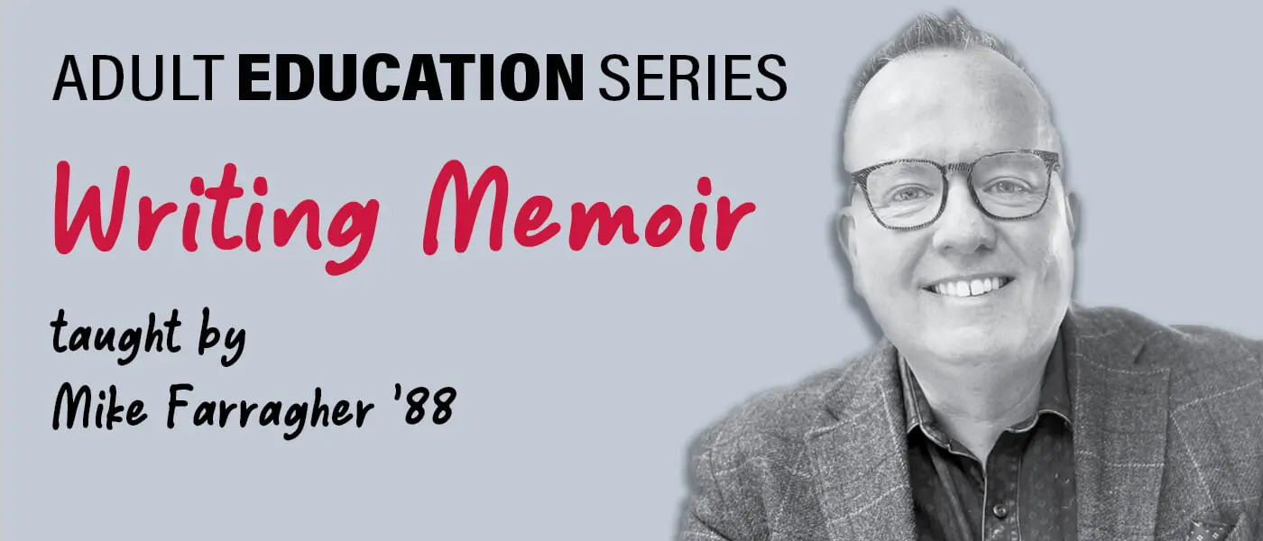 Writing Memoir, Online Event