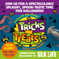 Tricks and Treats - Kid's Halloween Event at SEA LIFE Grapevine