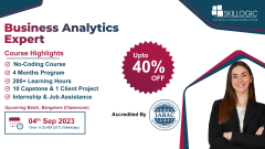 BUSINESS ANALYTICS CERTIFICATION in Bangalore